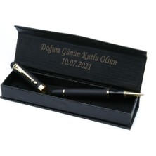 Kalemhane Kişiye Özel Mat Siyah Kalem