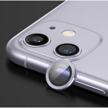 Canpay Apple Canpay Apple iPhone 12 Pro Uyumlu Kamera Lens Koruyucu Hd Kalite Çerçeveli Tempered Glass Cam