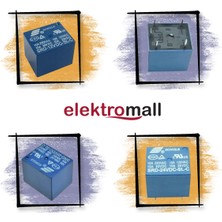 Elektromall SRD-12VDC-SL-C - 12V Role 10A 5pin (3 Adet)