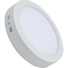 Erkled Sıva Üstü 24W Yuvarlak Panel LED Beyaz