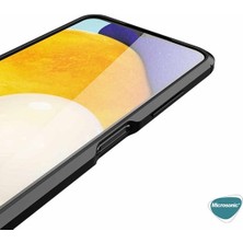 Microsonic Samsung Galaxy M22 Kılıf Deri Dokulu Silikon Kırmızı