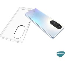 Microsonic Honor 50 Kılıf Transparent Soft Beyaz