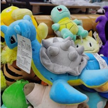 Shenzhen Xin Xin Kid-Lapras Pokemon Peluş Oyuncak 25CM - Mavi (Yurt Dışından)