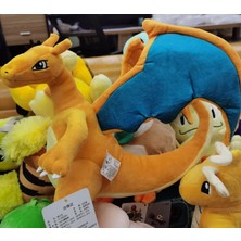 Shenzhen Xin Xin Kid-Charizard Pokemon Peluş Oyuncak 25CM - Sarı (Yurt Dışından)