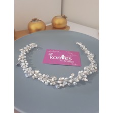 Kontes Gelin Tacı  Saç  Aksesuarı