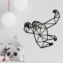 Makta Ahşap Tablo - Poligonal Tembel Hayvan