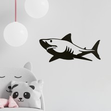 Makta Ahşap Tablo - Köpek Balığı