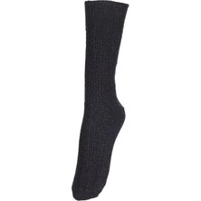 Fonem Erkek Kabartma Baklava Desenli Yünlü Çorap Fo 8002 Antrasit