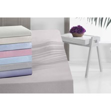 Menderes Home Cotton Collection Jarse Çift Kişilik Fitted Bej