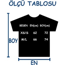 Rock&Roll Yirmi Üç Siyah Oversize Kısa Kollu Kadın T-Shirt