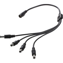 Guangdong Spirit Flyeer 1 Ila 4 Dc Güç 4 Bağlantı Noktalı Splitter Adaptör Adaptör Kablosu Cctv Kamera