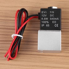 Guangdong Spirit Quanbu DC12V Solenoid Valf 1/4 Inç 2 Yollu Normalde Kapalı Su Hava Gazı Için Doğrudan Etkili Pnömatik Valfler(Yurt Dışından)