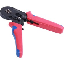 Guangdong Spirit Crimper Pense Seti 0.25-10MM2 Kendinden Ayarlı Ratchat Tel Sıkma Aleti, 1200 Telli Terminal Sıkma Konnektörü ile Yalıtımlı ve Yalıtımsız Kablo Ucu Yüksükler