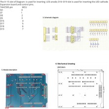 Guangdong Spirit Mavi 4X4X4 Yeni 3D Işık Küpü Kiti Uno Shield LED Arduino Için Dıy Projesi - Intl