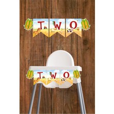 Neşeli Günlerim Çiftlik Konsepti Two Banner *kalın Kağıt