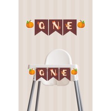 Neşeli Günlerim Orman Hayvanları One Banner *kalın Kağıt