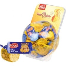 Bolçi *BK128*BOLÇİ Sütlü Para Çikolata 60 Gr*50