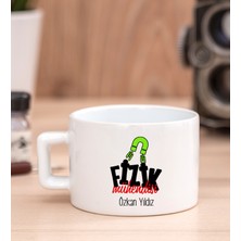 Hediye Dükkanı Kişiye Özel  Fizik Mühendisi Fincan