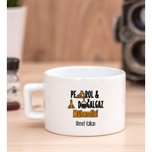 Hediye Dükkanı Kişiye Özel  Petrol Mühendisi Fincan