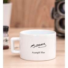 Hediye Dükkanı Kişiye Özel  Atatürk Imzalı Fincan