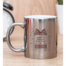 Hediye Dükkanı Kişiye Özel  Sevgililer Günü Hediyesi  Silver Kupa Bardak