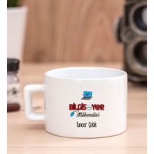 Hediye Dükkanı Kişiye Özel  Bilgisayar Mühendisi Fincan