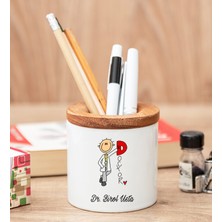 Hediye Dükkanı Kişiye Özel  Doktor Karikatürü Kalemlik