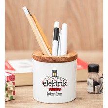 Hediye Dükkanı Kişiye Özel  Elektrik Teknikeri Kalemlik