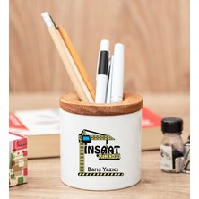 Hediye Dükkanı Kişiye Özel  Inşaat Mühendisi Kalemlik