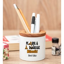 Hediye Dükkanı Kişiye Özel  Petrol Mühendisi Kalemlik