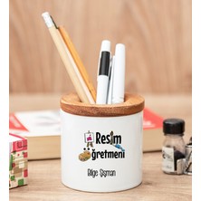 Hediye Dükkanı Kişiye Özel  Resim Öğretmeni Kalemlik