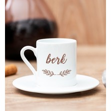 Hediye Dükkanı Kişiye Özel  Erkeklere Hediye Beyaz Türk Kahvesi Fincanı