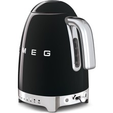 Smeg Siyah Isı Ayarlı Kettle KLF04BLEU