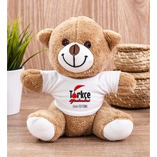 Hediye Dükkanı Kişiye Özel  Türkçe Öğretmeni Peluş Ayı