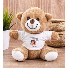 Hediye Dükkanı Kişiye Özel  Övmeyeceksen Hiç Yazma Peluş Ayı