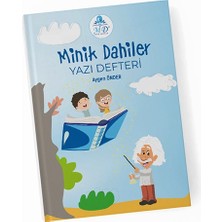 Minik Dahiler Disleksi ve Okula Başlayan Çocuklara Tasarlanmış Güzel Yazı Defteri + Okuma Aparatı ve Sticker
