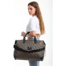 Hakan Çanta Büyük Boy Nakışlı Valiz MP-1203