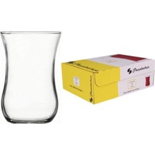 Lav Paşabahçe Sade Çay Bardağı 12Lİ