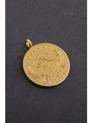 Liya Takı 22 Ayar Has Altın Kaplama Reşat Altın Beşli