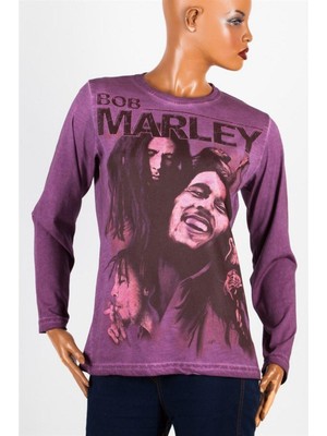 Dünyadan Hediyeler Bob Marley Unisex Pamuklu Regular Fit Tişört Medium