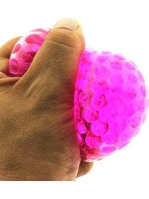 MEGA Squishy Stres Topu Pembe  Kristal Slime