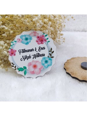 Hayaller Dükkanı 30 Adet Ahşap Magnet