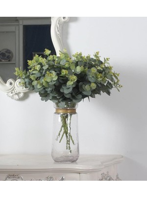 Nettenevime 3 Demet Yapay Çiçek Okaliptus Aradal Yeşilbitki Arajman Çiçeği Eucalyptus