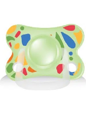 Bebedor Retro Serisi Simetrik Uçlu Emzik No 2 6-18 Ay Yeşil
