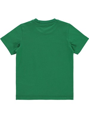 Civil Boys Erkek Çocuk Tişört 2-5 Yaş Koyu Yeşil
