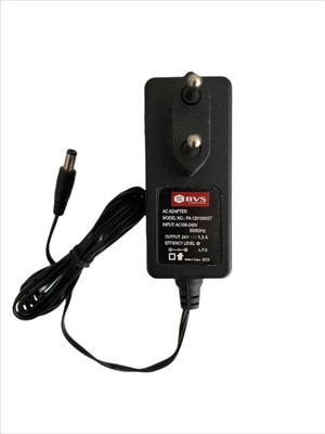 BVS 24V 1,5A Adaptör - 24 Volt 1,5 Amper Adaptör Jack 5.5x2.5 Uç 24V Adaptör