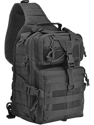 Lovoski Açık Bisiklet Molle Crossbody Çanta Siyah