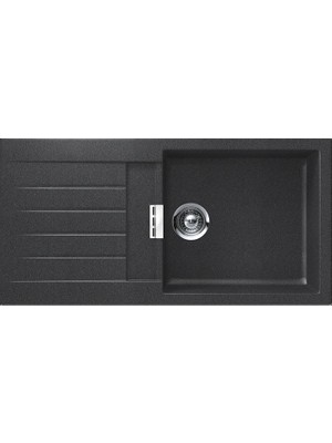 Schock Signus D100 L Magma Tezgah Üstü Granit Eviye