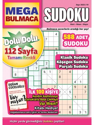 MEGA Sudoku Bulmaca 2022/01