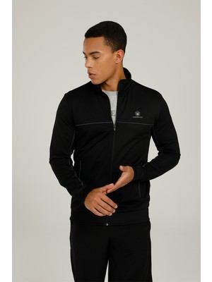 Lumberjack CT176 Leon Track Suit 2fx Siyah Erkek Eşofman Takim